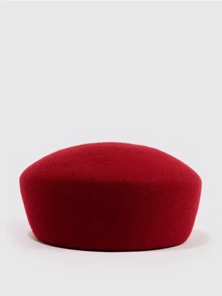Mohito Beanie kepurė su vilna raudona