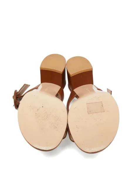 Sandale Gianvito Rossi din piele maro