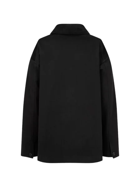 Geacă Tomboy de catifea cord negru