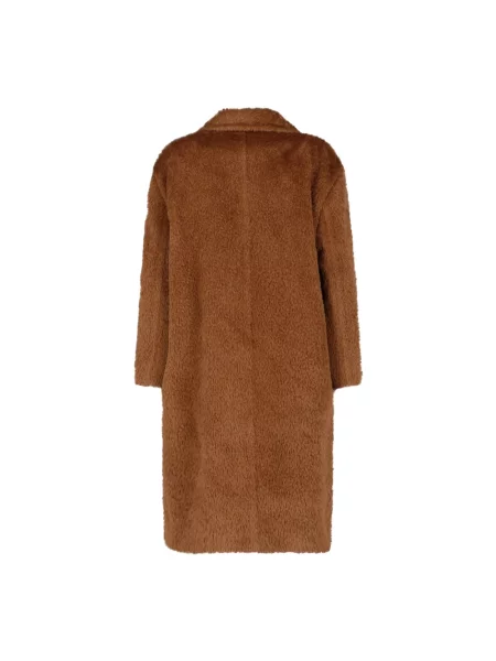 Płaszcz Max Mara Studio wełniany brązowy
