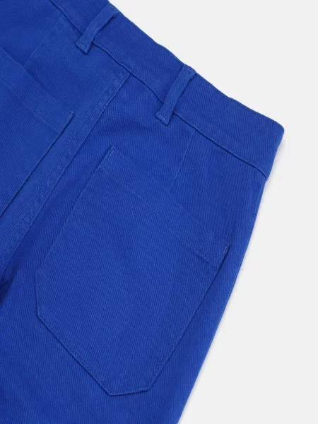 Бойфренди Monki синій