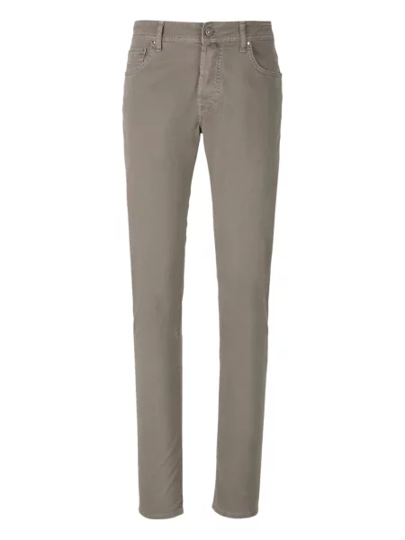 Džíny Jacob Cohen s výšivkou zelené