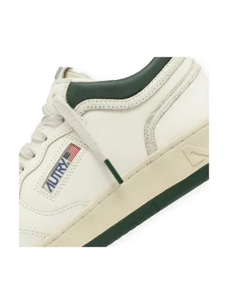 Pantofi Autry din piele alb