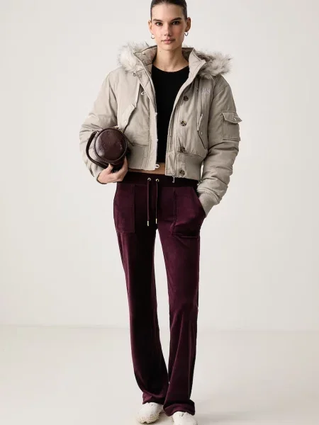 Juicy Couture куртка CAMILLE REBELLE NYLON