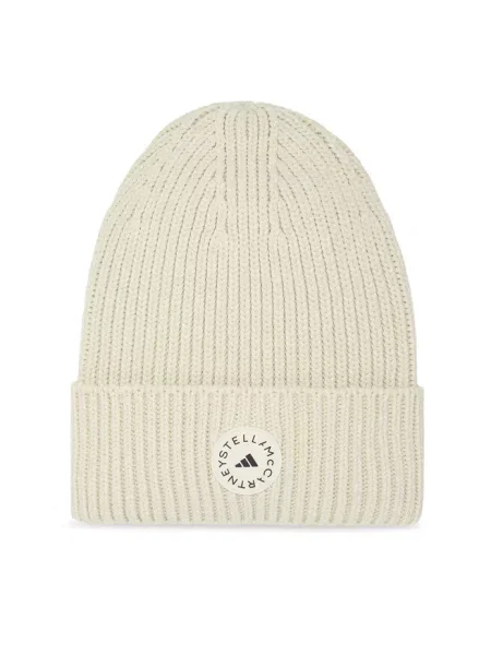 Adidas By Stella Mccartney Czapka Adidas By Stela Mccartney beige beżowa