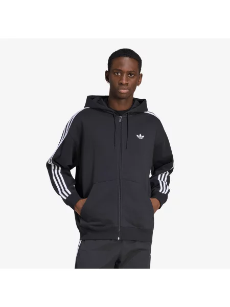 Hanorac cu glugă Adidas Originals negru
