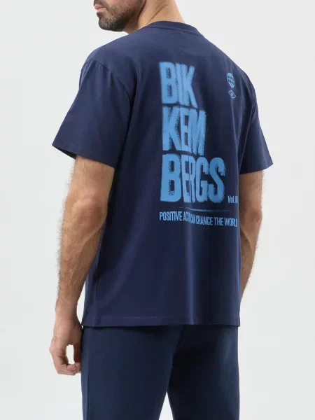 Футболка Bikkembergs синяя