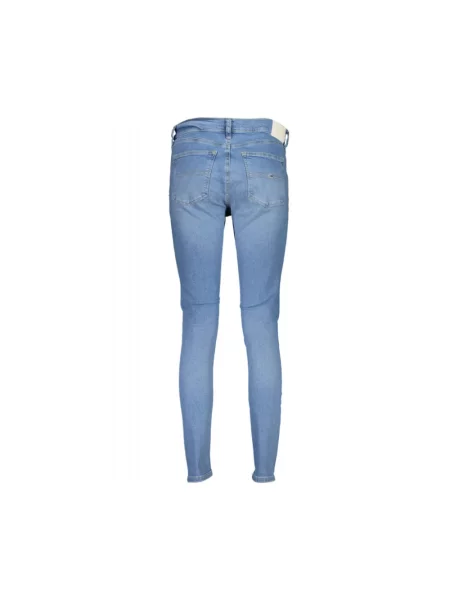 Skinny jeansy Tommy Hilfiger Nora niebieskie