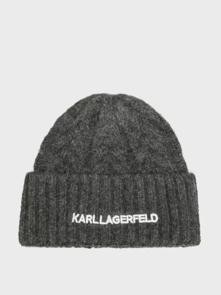 Шапка Karl Lagerfeld сіра