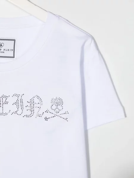 Tricou copii Philipp Plein alb