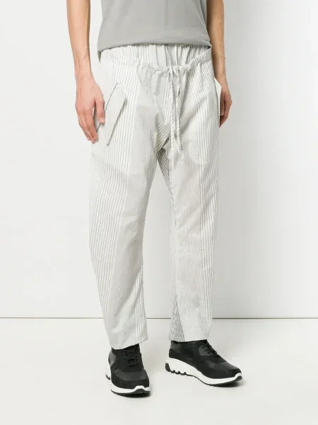 Pantaloni Lost & Found Ria Dunn alb