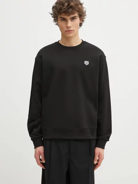 Kenzo hanorac de barbati neted negru