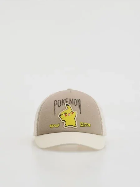 Reserved Čiapka beanie Pokémon béžová