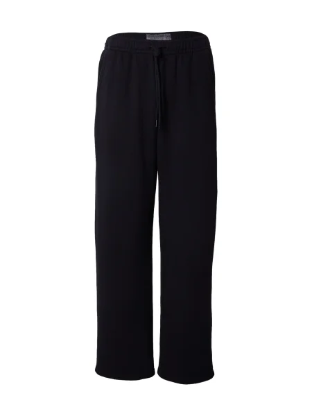 Abercrombie & Fitch Pantaloni ESSENTIAL' negru