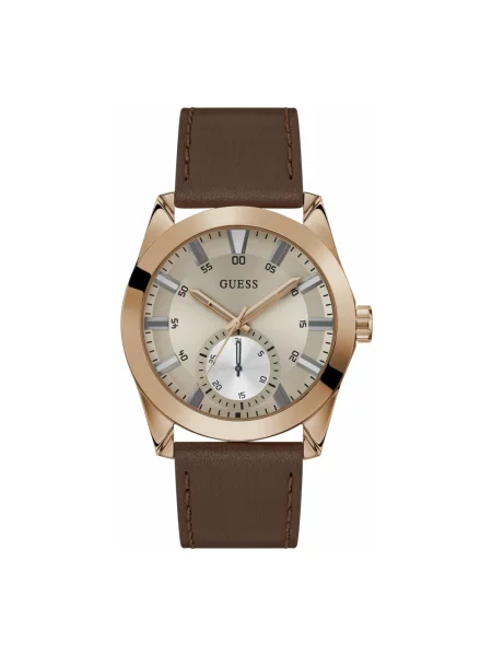 Zegarek Guess brązowy