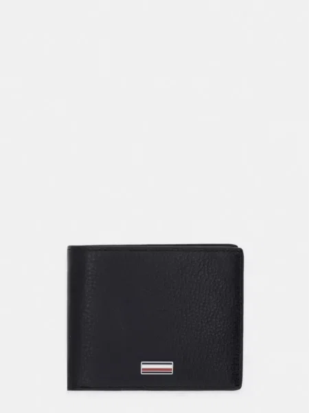 TOMMY HILFIGER Portofel CENTRAL' negru