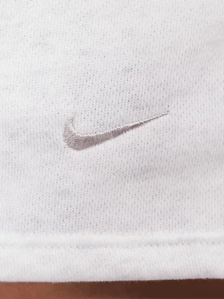 Pantaloni scurți Nike tricotate alergare cu broderie gri