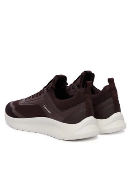 Tenisice Calvin Klein Light Eva Run Lace Sock Mm Tamnocrvena