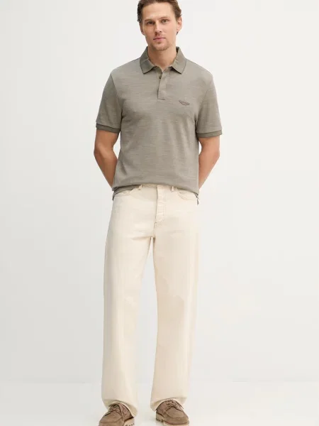 Шерстяное поло Boss