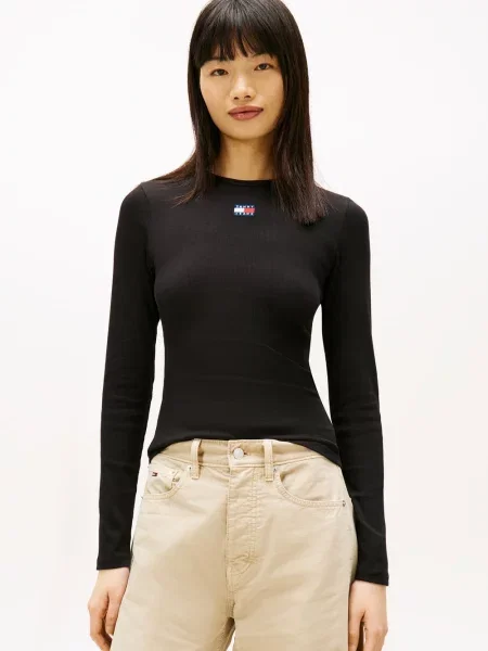 Tommy Jeans Bluzka czarny