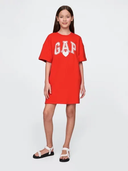 Рокля Gap червено