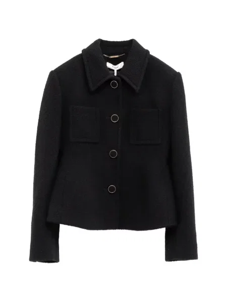 Bouclé geacă Chloé negru
