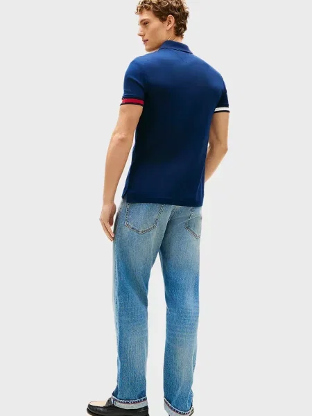 Поло Tommy Hilfiger синее