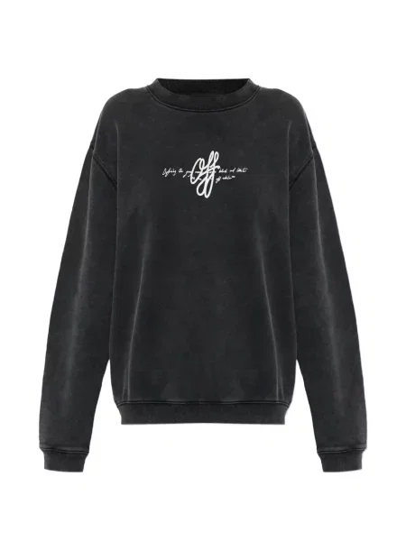 Hanorac Off-white cu imagine alb