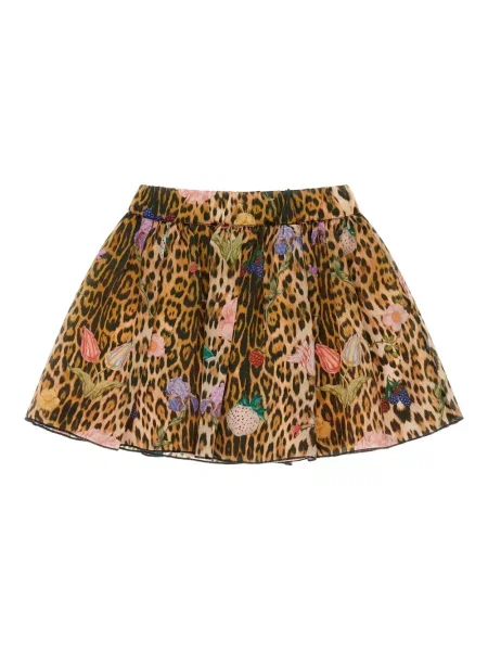 Spódnica dziecięca Roberto Cavalli brązowa