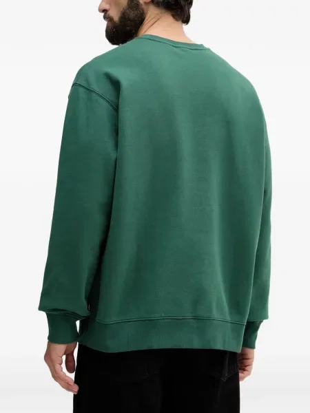 Cămașă Levi's® cu autograf cu decolteu rotund verde