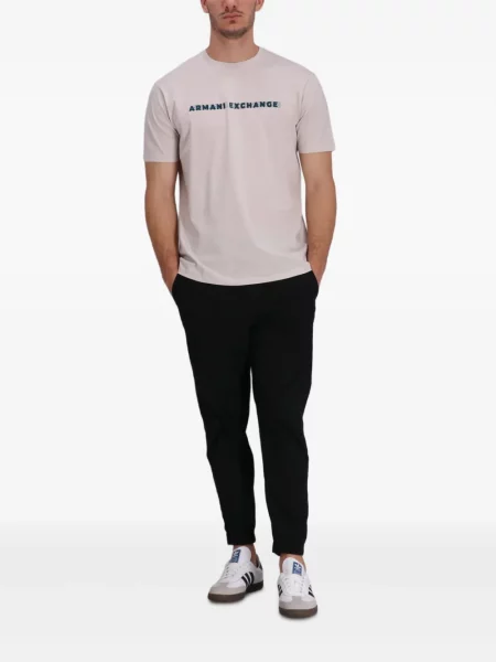 Tricou Armani Exchange gri