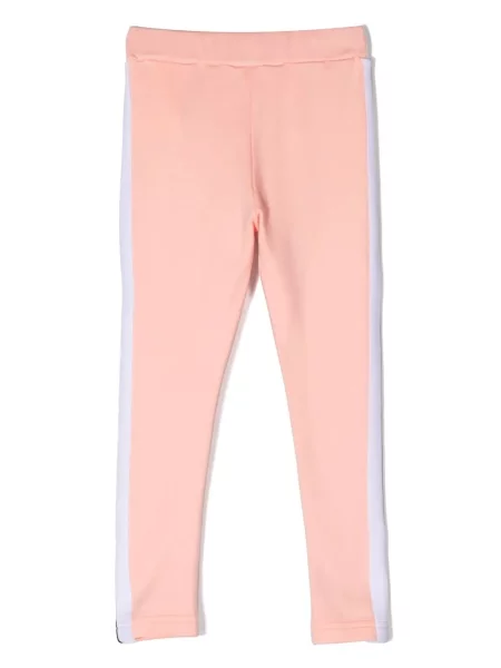 Legginsy dziecięce Palm Angels różowe