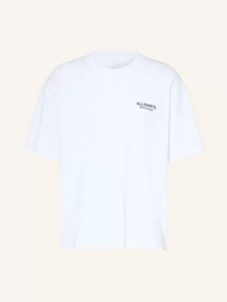 Allsaints T-Shirt Shadow weiss biała