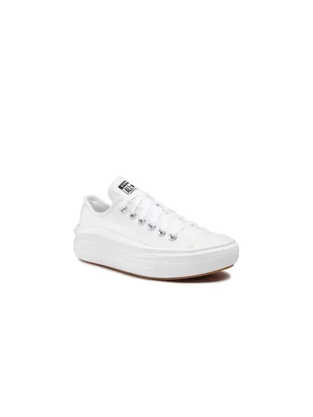 Plátenky Converse Ctas Move Ox White/White/White biela