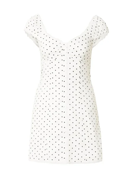 HOLLISTER Rochie de vară negru alb