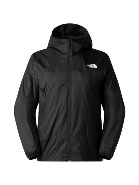 Geacă The North Face cu glugă negru