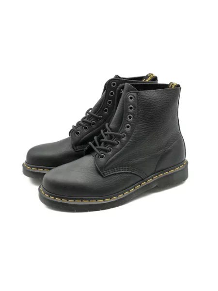 Botki Dr. Martens skórzane czarne
