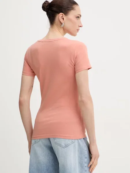 Trussardi t-shirt pomarańczowa