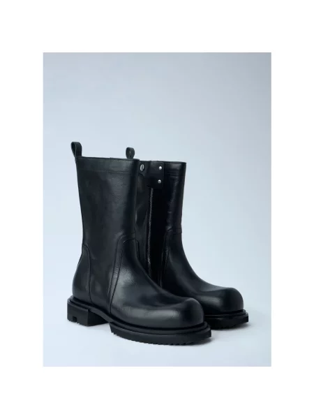 Kozaki Rick Owens skórzane czarne