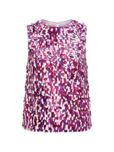 Top Simon Miller cu paiete violet