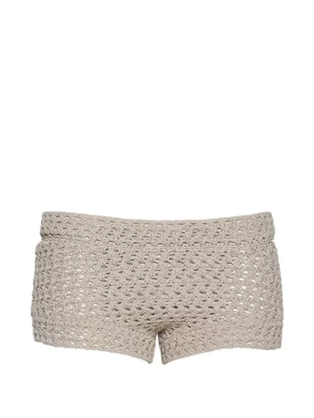 Szydełkować szorty Tropic Of C w tropikalny nadruk