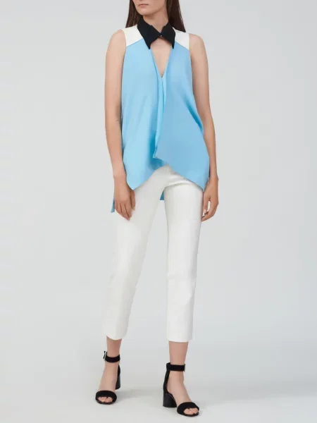 Топ Roland Mouret блакитний