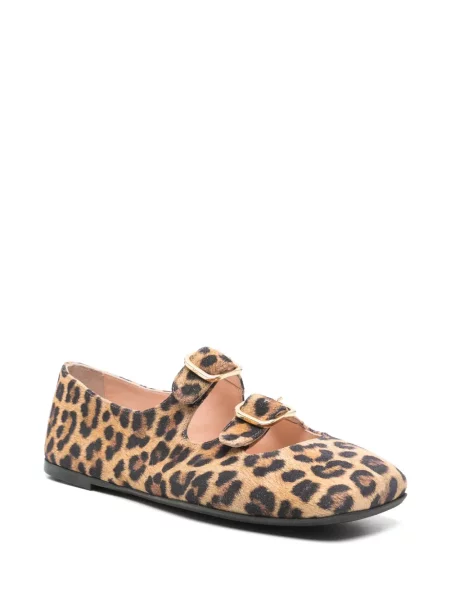 Balerini Agl cu imagine cu model leopard maro