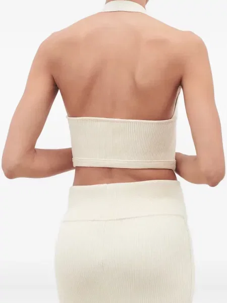 Top Wardrobe.nyc cu gât halter