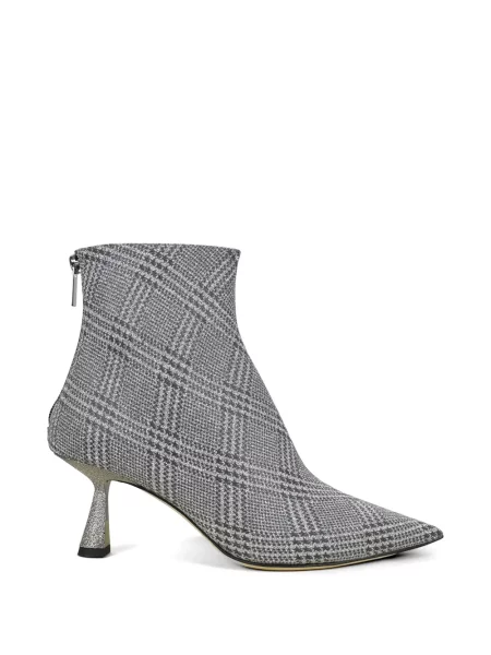 Botine Jimmy Choo în carouri gri