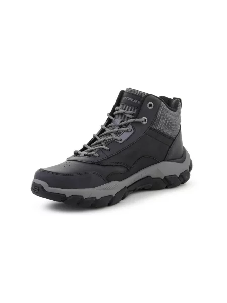 Členkové topánky Skechers sivá