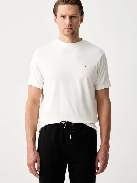 Karl Lagerfeld tricou pentru bărbați din cu bej
