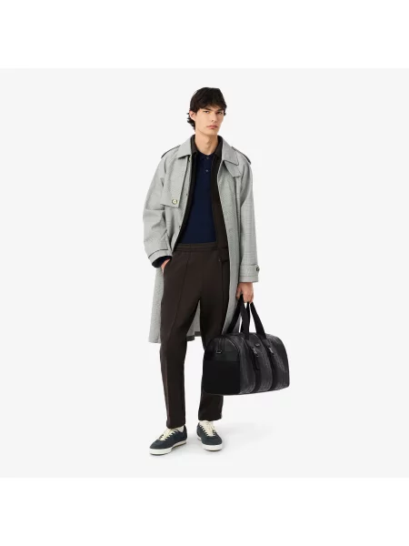 Lacoste Spodnie Dresowe Made In France brązowy