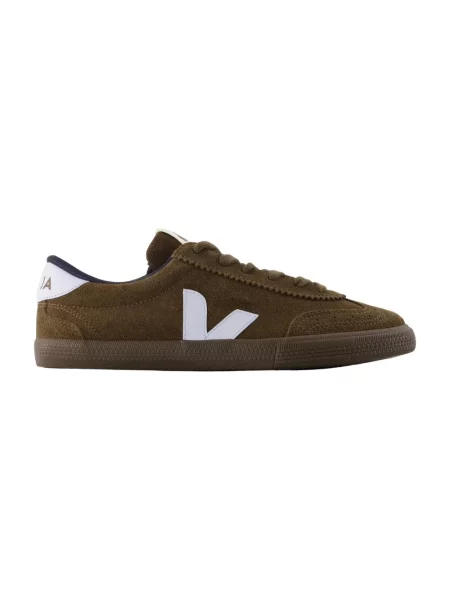 Sneakersy Veja Volley zamszowe brązowe