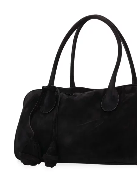 Τσάντα shopper Magda Butrym σουέτ μαύρο